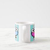 Tasse Expresso Oiseaux aux grands yeux (Dos)