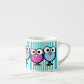 Tasse Expresso Oiseaux aux grands yeux (Droite)