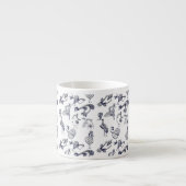 Tasse Expresso Oiseaux fées (Devant)