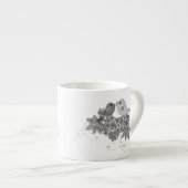 Tasse Expresso Oiseaux, verre (Devant droit)