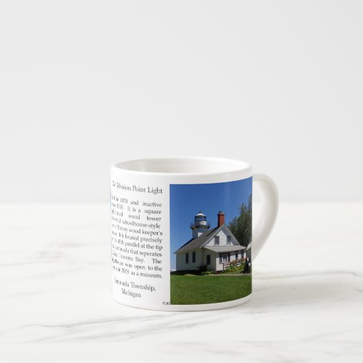 Tasse Expresso Old Mission Point Lighthouse espresso mule (Devant droit)