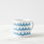 Tasse Expresso Ondes Whimsical Ocean (Devant droit)
