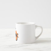 Tasse Expresso Orange de scooter (Droite)