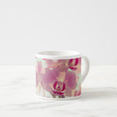 Tasse Expresso Orchidée rose (Devant droit)