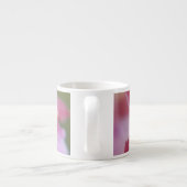 Tasse Expresso Orchidées rose et jaune (Dos)