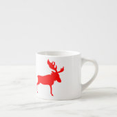 Tasse Expresso Orignaux rouges (Droite)