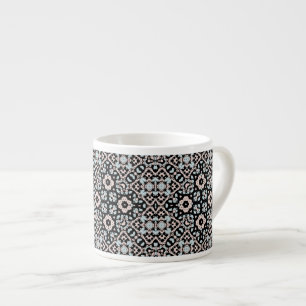 Tasse Expresso Ornemental rétro marocain arabe vintage sans coutu