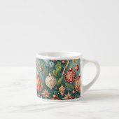 Tasse Expresso Ornements de fêtes (Droite)