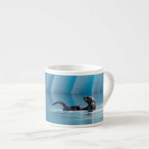 Tasse Expresso Otter de mer joueuse