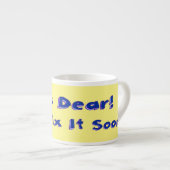 Tasse Expresso Oui Cher Je Vais Le Corriger Bientôt Semaine De Pr (Devant droit)