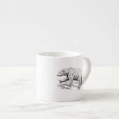Tasse Expresso Ours blanc (Devant droit)