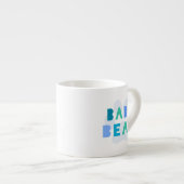 Tasse Expresso Ours de bébé - bleu (Devant droit)