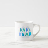 Tasse Expresso Ours de bébé - bleu (Droite)