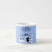 Tasse Expresso Outdoor Adventure snowboard hiver (Devant)