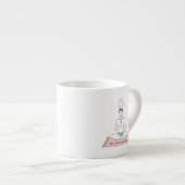 Tasse Expresso Paix Intérieure, Chat Extérieur (Devant droit)