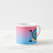 Tasse Expresso Paix ~ Soleil (Devant droit)