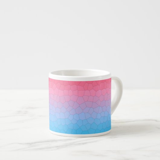 Tasse Expresso Paix ~ Soleil (Devant droit)