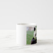 tasse expresso Panda géant photo. (Devant)