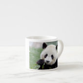 tasse expresso Panda géant photo. (Devant droit)