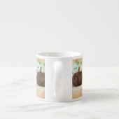 Tasse Expresso panier citrouille colonial espresso mule (Dos)