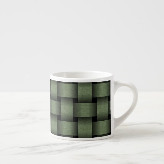 Tasse Expresso Panier vert Sage (Droite)