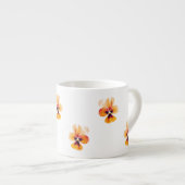 Tasse Expresso panneaux orange (Devant droit)
