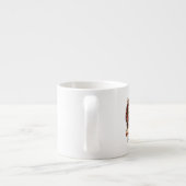 Tasse Expresso Papa Lion Drapeau Américain (Dos)