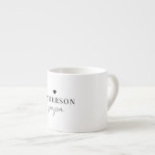 Tasse Expresso Papa personnalisé | Cadeau personnalisé Nouveau gr (Devant droit)