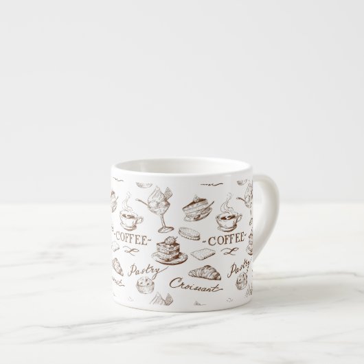 Tasse Expresso Papier doux (Devant droit)