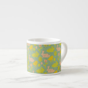 Tasse Expresso Papier peint de Pâques