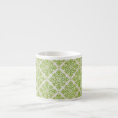 Tasse Expresso Papier peint vintage (Devant)