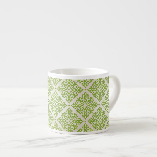 Tasse Expresso Papier peint vintage (Devant droit)