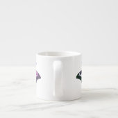 Tasse Expresso Papillon à queue noire non binaire (Dos)