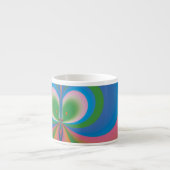 Tasse Expresso Papillon Bleu (Devant)