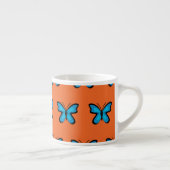Tasse Expresso Papillon Bleu (Droite)