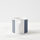 Tasse Expresso Papillon crème bleu (Dos)