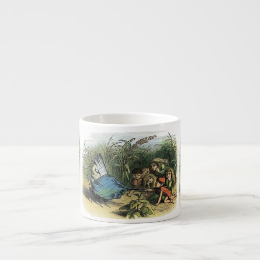 Tasse Expresso Papillon Elf Art Cute Elves Papillons (Devant)