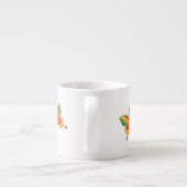 Tasse Expresso Papillon peint (Dos)