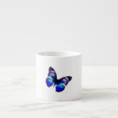 Tasse Expresso Papillon peint en violet (Devant)