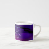 Tasse Expresso Papillons magiques de minuit (Droite)