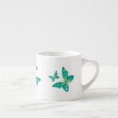 Tasse Expresso Papillons verts (Droite)