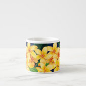 Tasse Expresso Paradis tropical Plumeria Hawaiian (Devant)