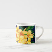Tasse Expresso Paradis tropical Plumeria Hawaiian (Droite)