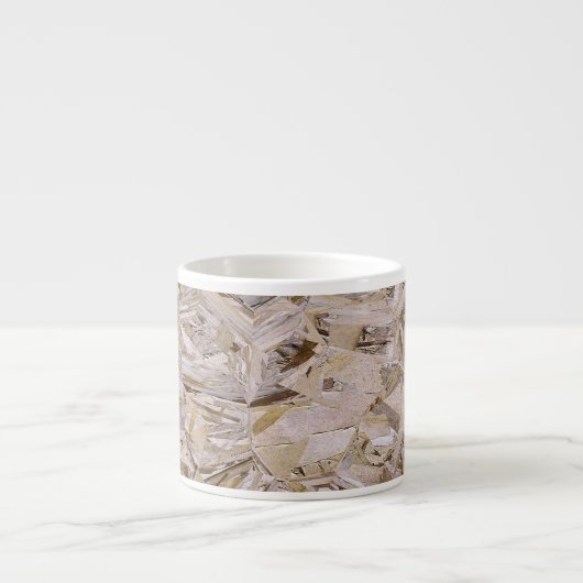 Tasse Expresso Paramètre OSB Construction Plywood Impression (Devant)