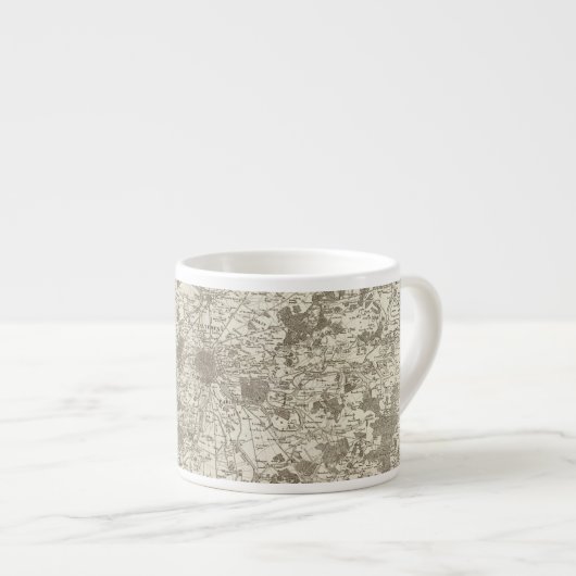 Tasse Expresso Paris 5 (Devant droit)