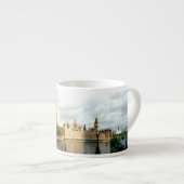 Tasse Expresso Parlement Londres Big Ben Thames, Paysage (Devant droit)
