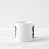 Tasse Expresso Pars, je suis lecture drôle (Devant)