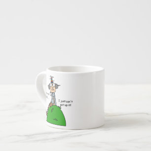Tasse Expresso Pas au-dessus de l'humour de colline