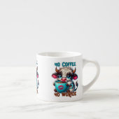 Tasse Expresso Pas de café, pas de travail (Droite)