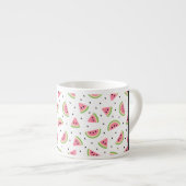 Tasse Expresso Pastèque Rose, Pâtes De Pâques, Votre Nom (Devant droit)